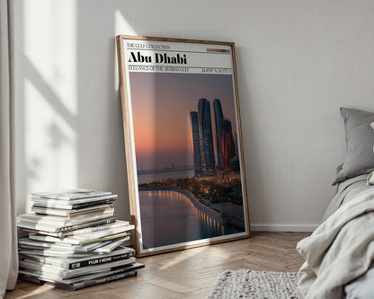 Abu Dhabi Poster - WanderWall