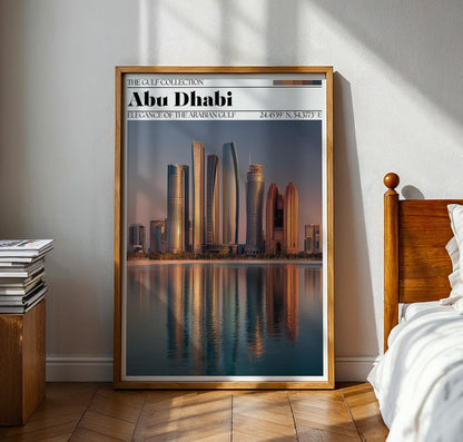 Abu Dhabi Poster - WanderWall