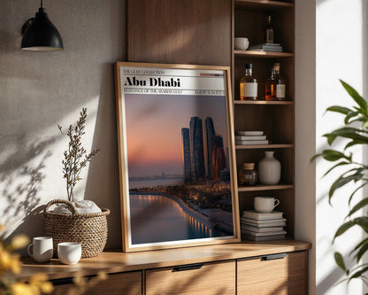 Abu Dhabi Poster - WanderWall
