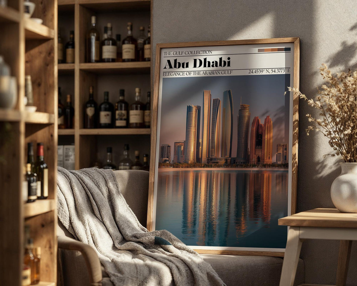 Abu Dhabi Poster - WanderWall