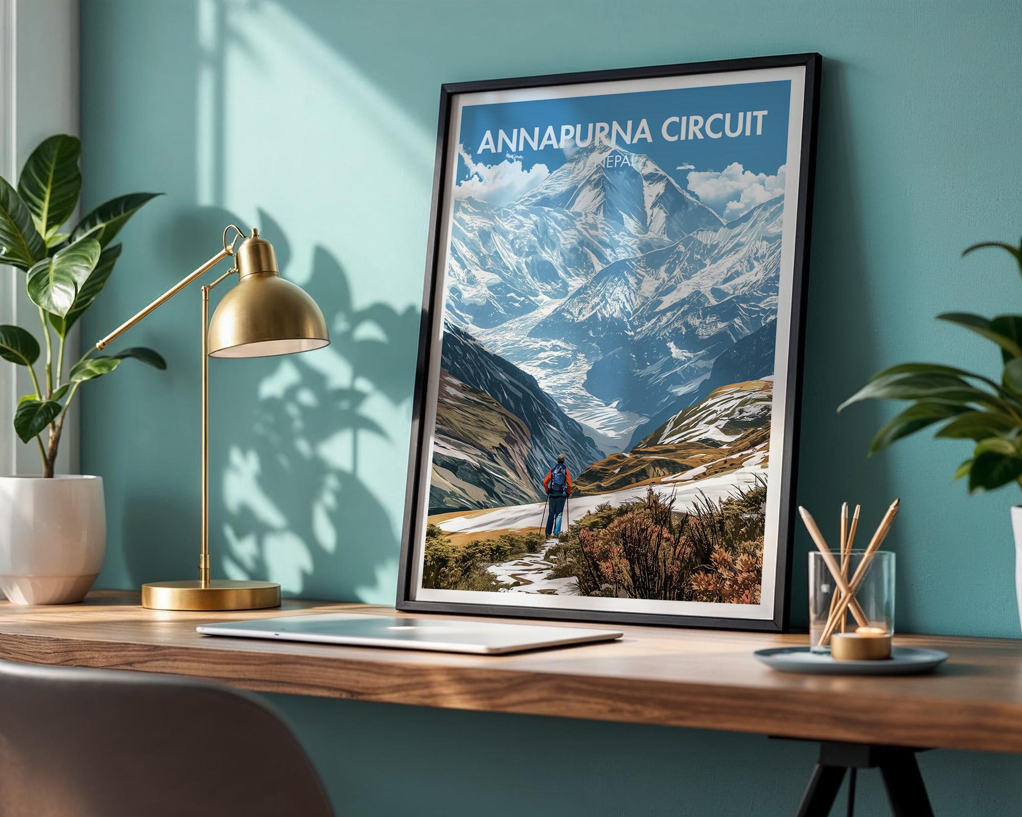 Annapurna Circuit Poster