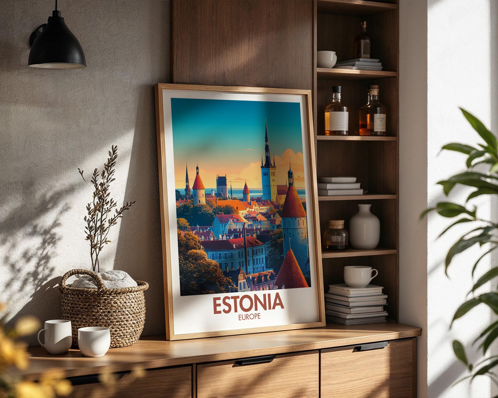 Estonia Poster