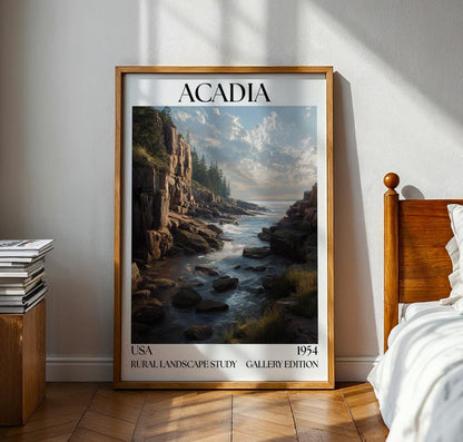 Acadia National Park Gallery Edition Poster - WanderWall