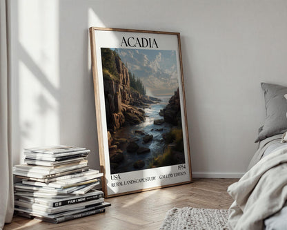 Acadia National Park Gallery Edition Poster - WanderWall