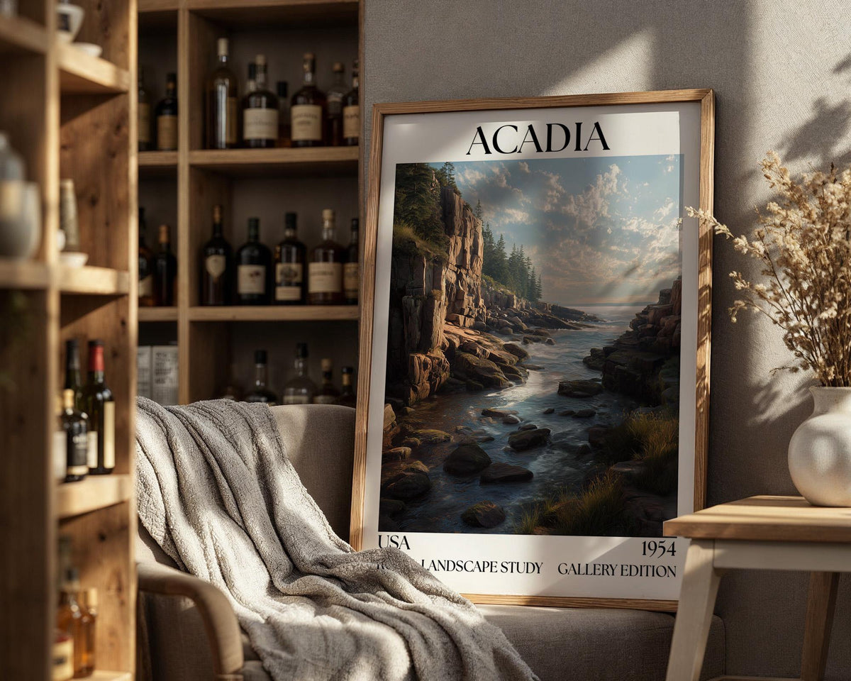 Acadia National Park Gallery Edition Poster - WanderWall