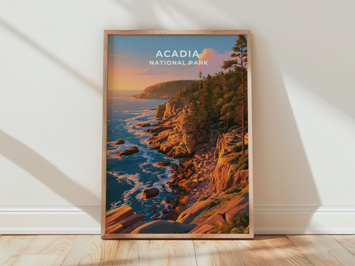 Acadia National Park Poster - WanderWall
