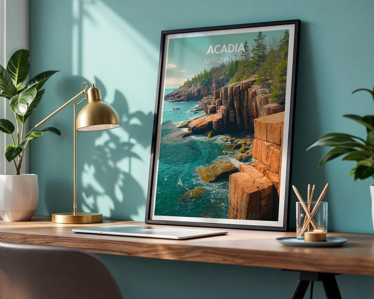 Acadia National Park Poster - WanderWall