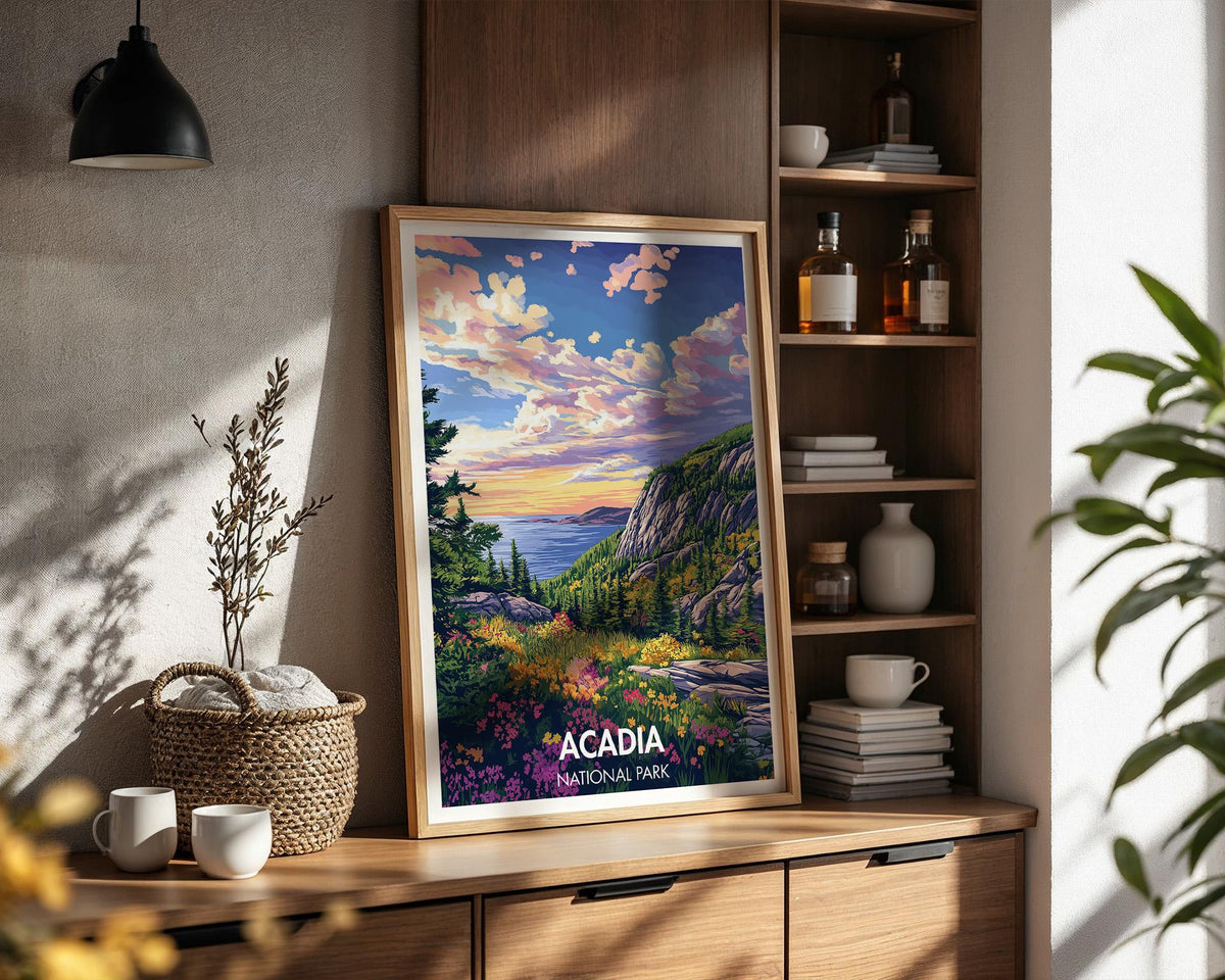 Acadia National Park Poster - WanderWall
