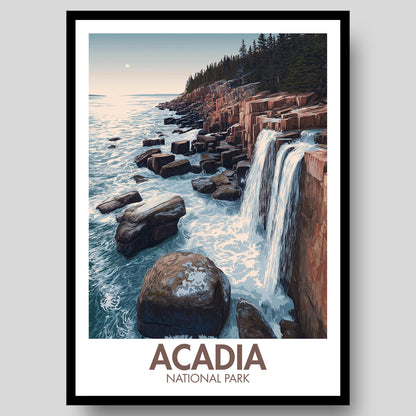 Acadia National Park Poster - WanderWall