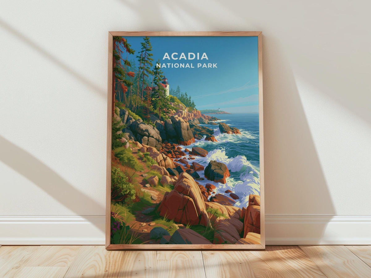 Acadia National Park Poster - WanderWall