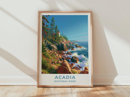 Acadia National Park Poster - WanderWall