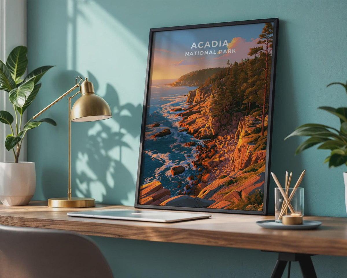 Acadia National Park Poster - WanderWall