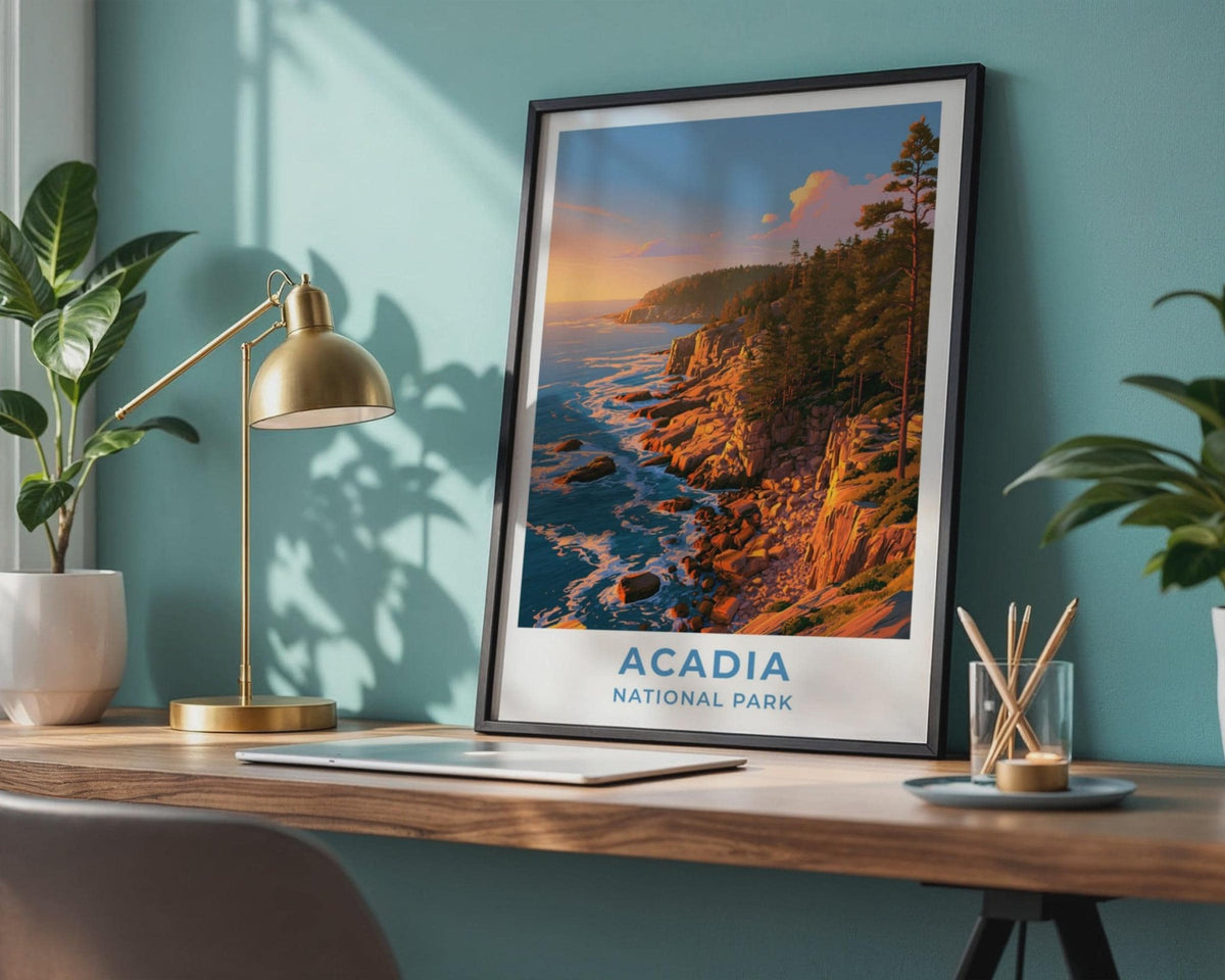 Acadia National Park Poster - WanderWall