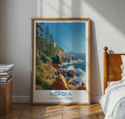 Acadia National Park Poster - WanderWall