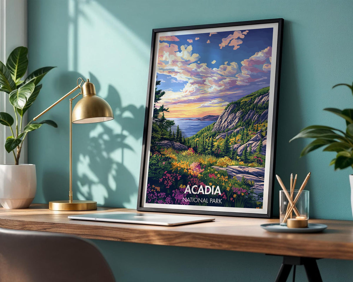Acadia National Park Poster - WanderWall