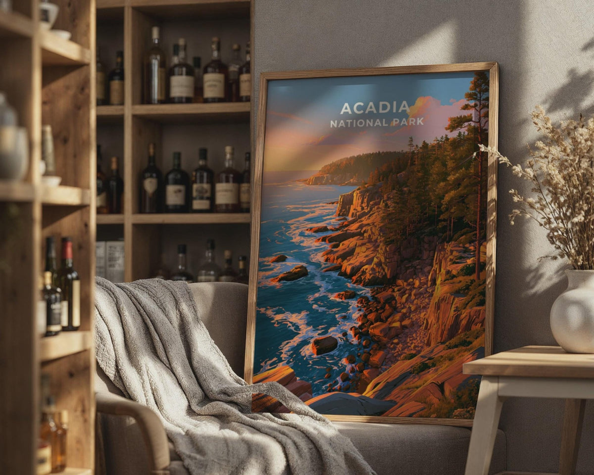 Acadia National Park Poster - WanderWall