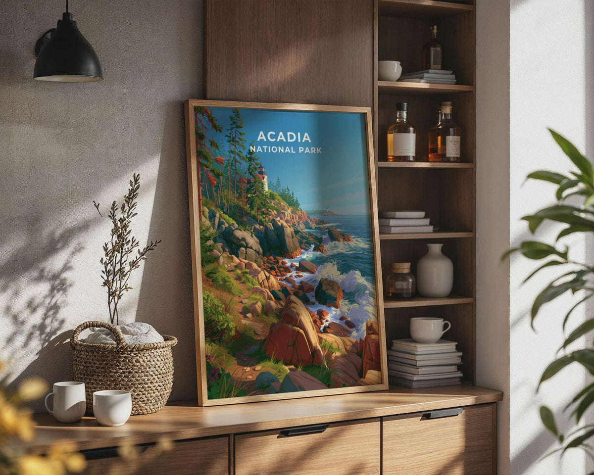 Acadia National Park Poster - WanderWall