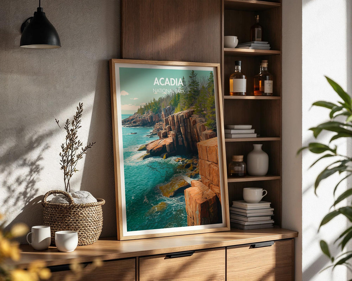 Acadia National Park Poster - WanderWall