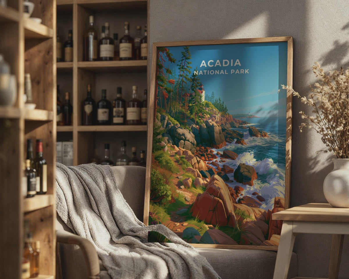 Acadia National Park Poster - WanderWall