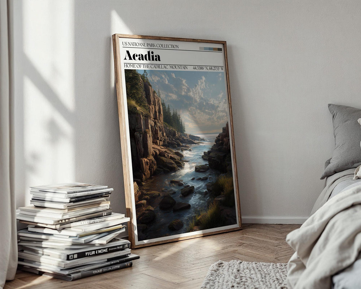 Acadia National Park Poster - WanderWall
