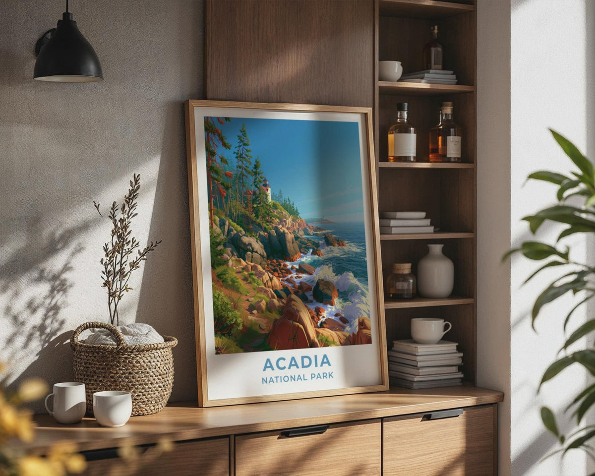 Acadia National Park Poster - WanderWall
