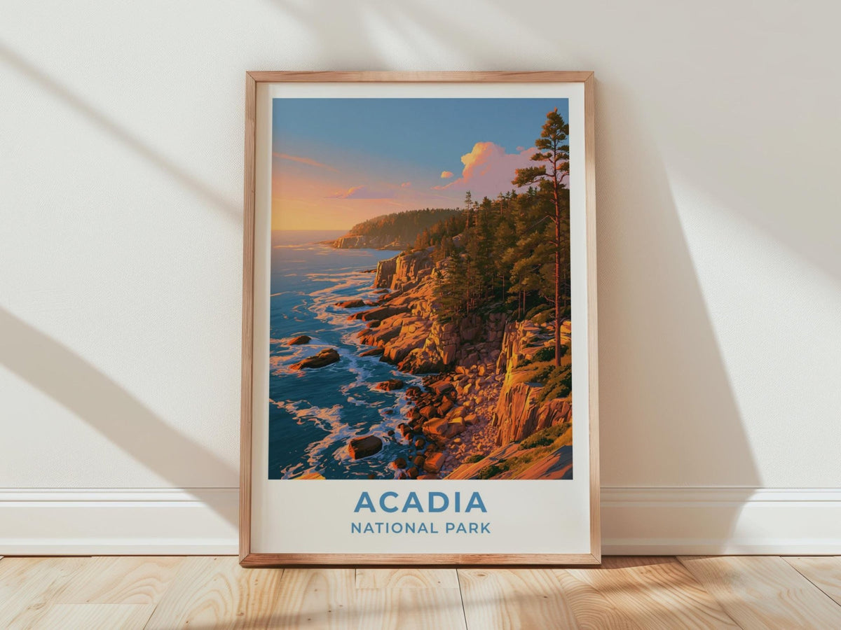 Acadia National Park Poster - WanderWall