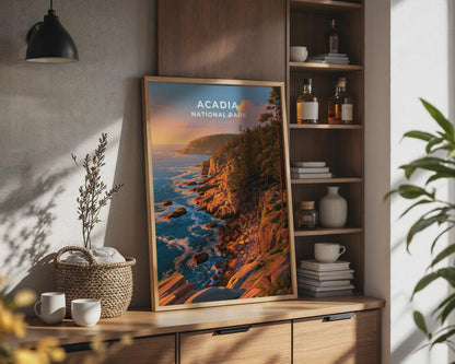 Acadia National Park Poster - WanderWall