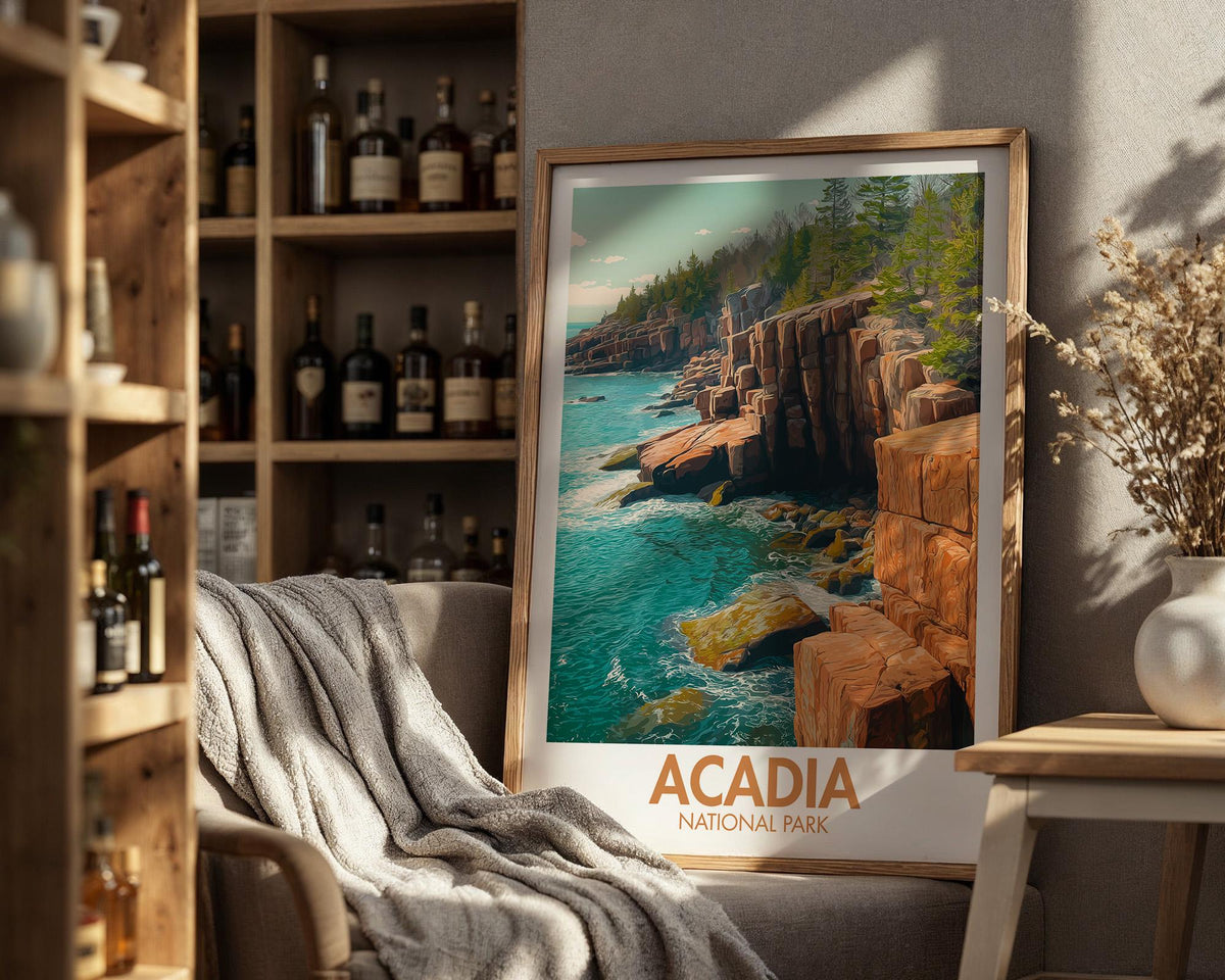 Acadia National Park Poster - WanderWall