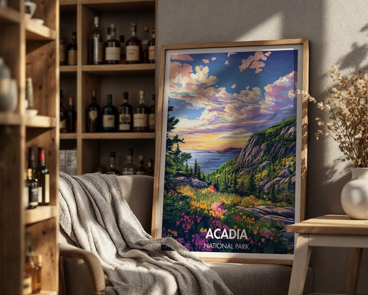 Acadia National Park Poster - WanderWall