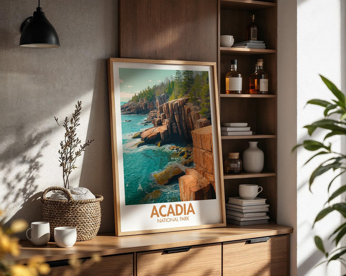 Acadia National Park Poster - WanderWall
