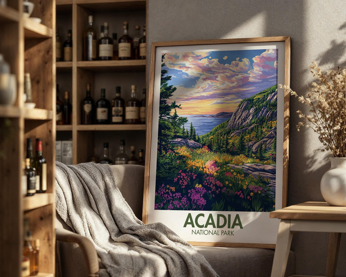 Acadia National Park Poster - WanderWall