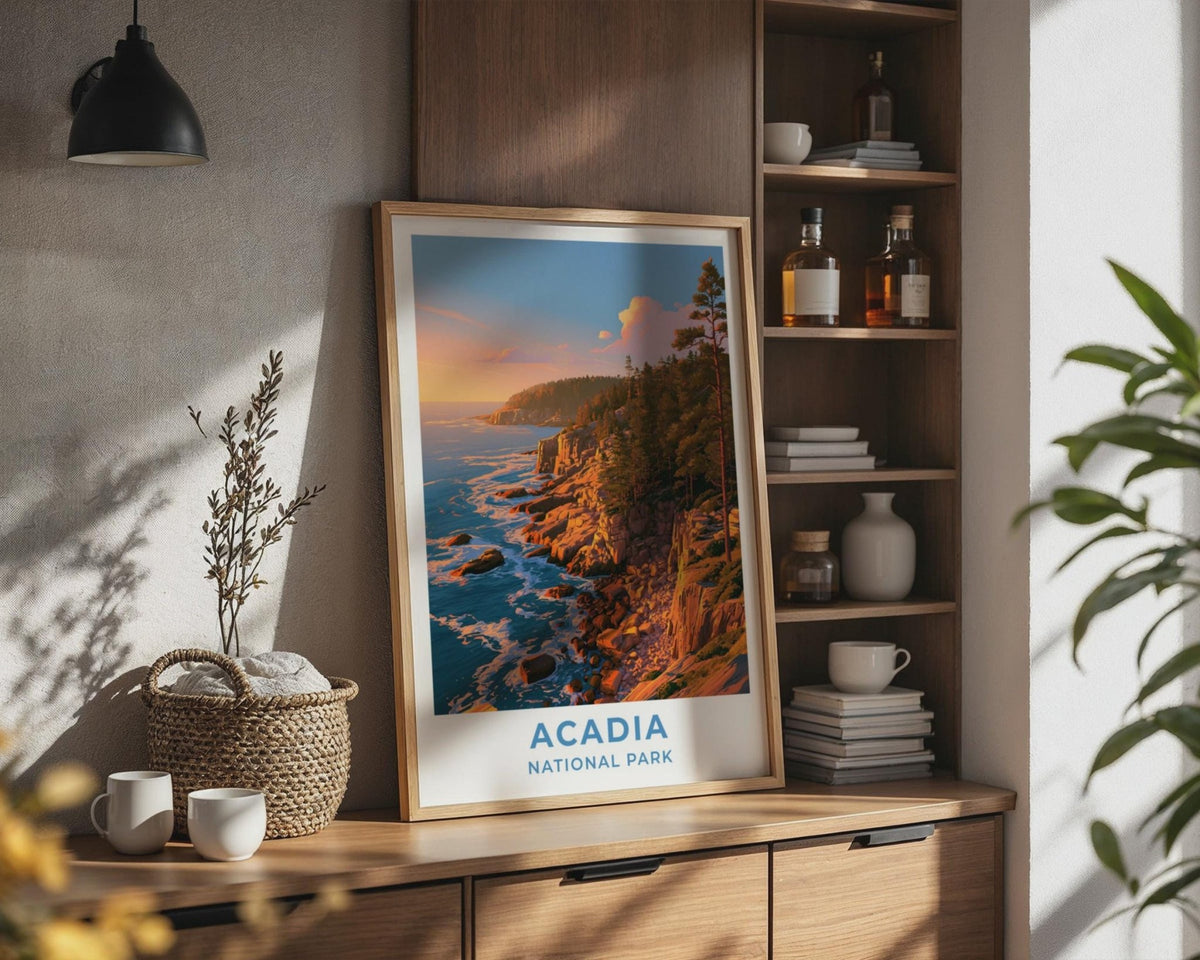 Acadia National Park Poster - WanderWall