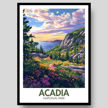 Acadia National Park Poster - WanderWall