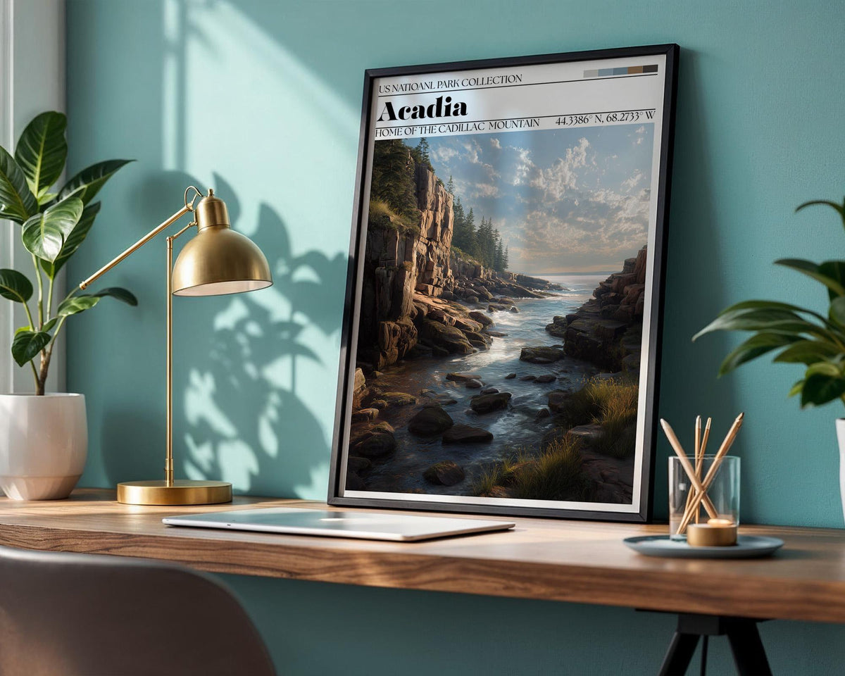 Acadia National Park Poster - WanderWall