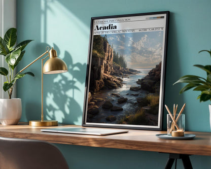 Acadia National Park Poster - WanderWall