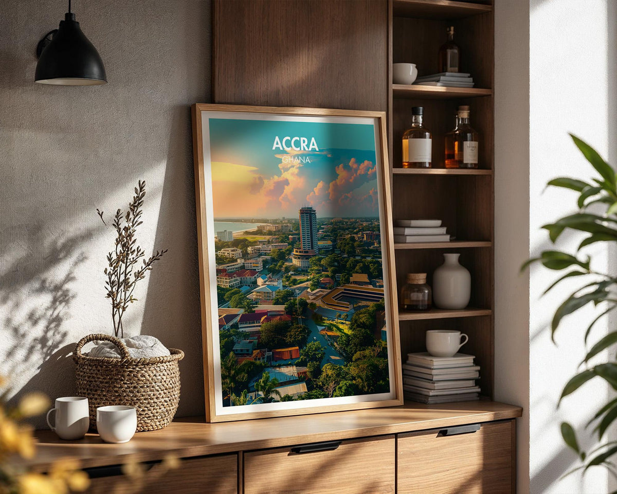 Accra Poster - WanderWall