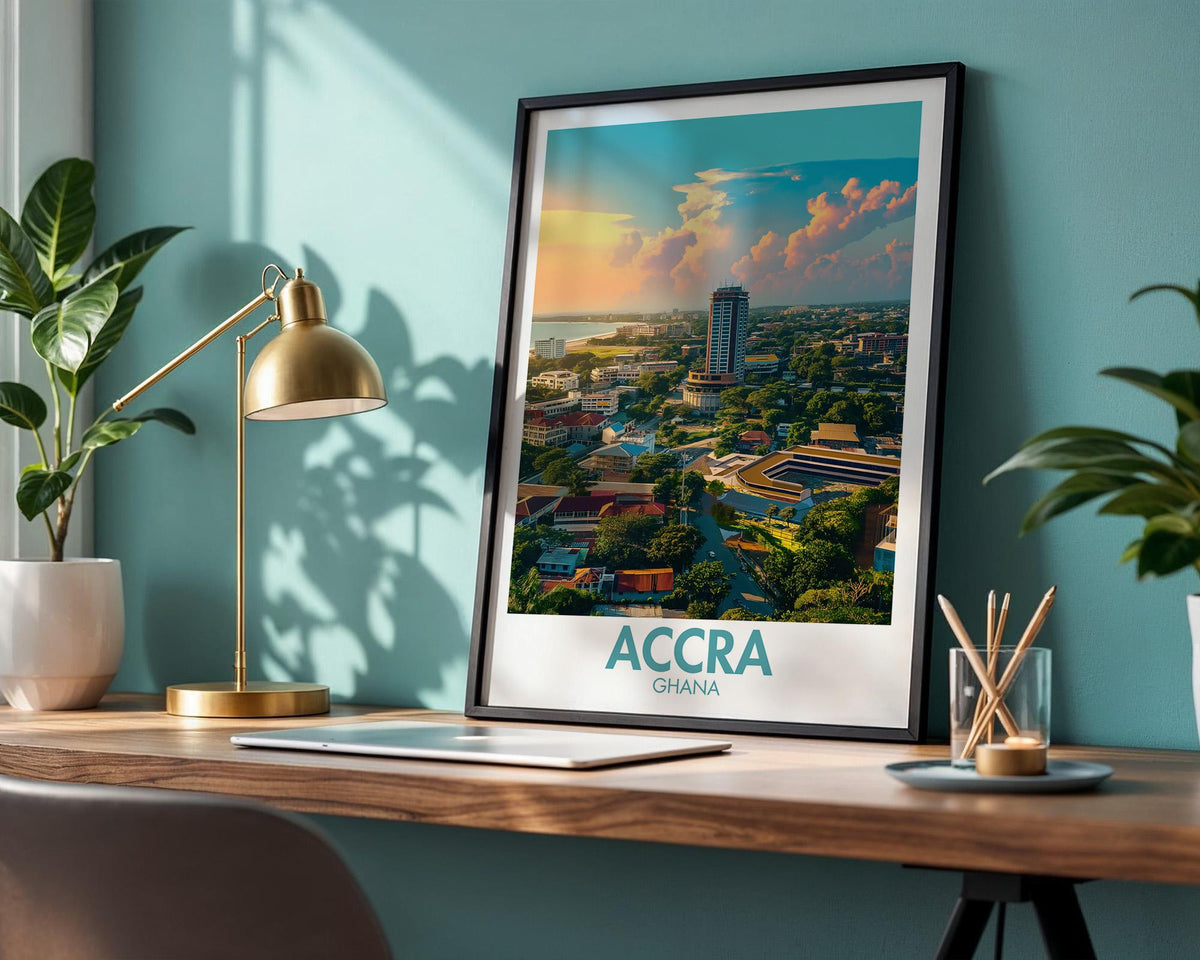 Accra Poster - WanderWall