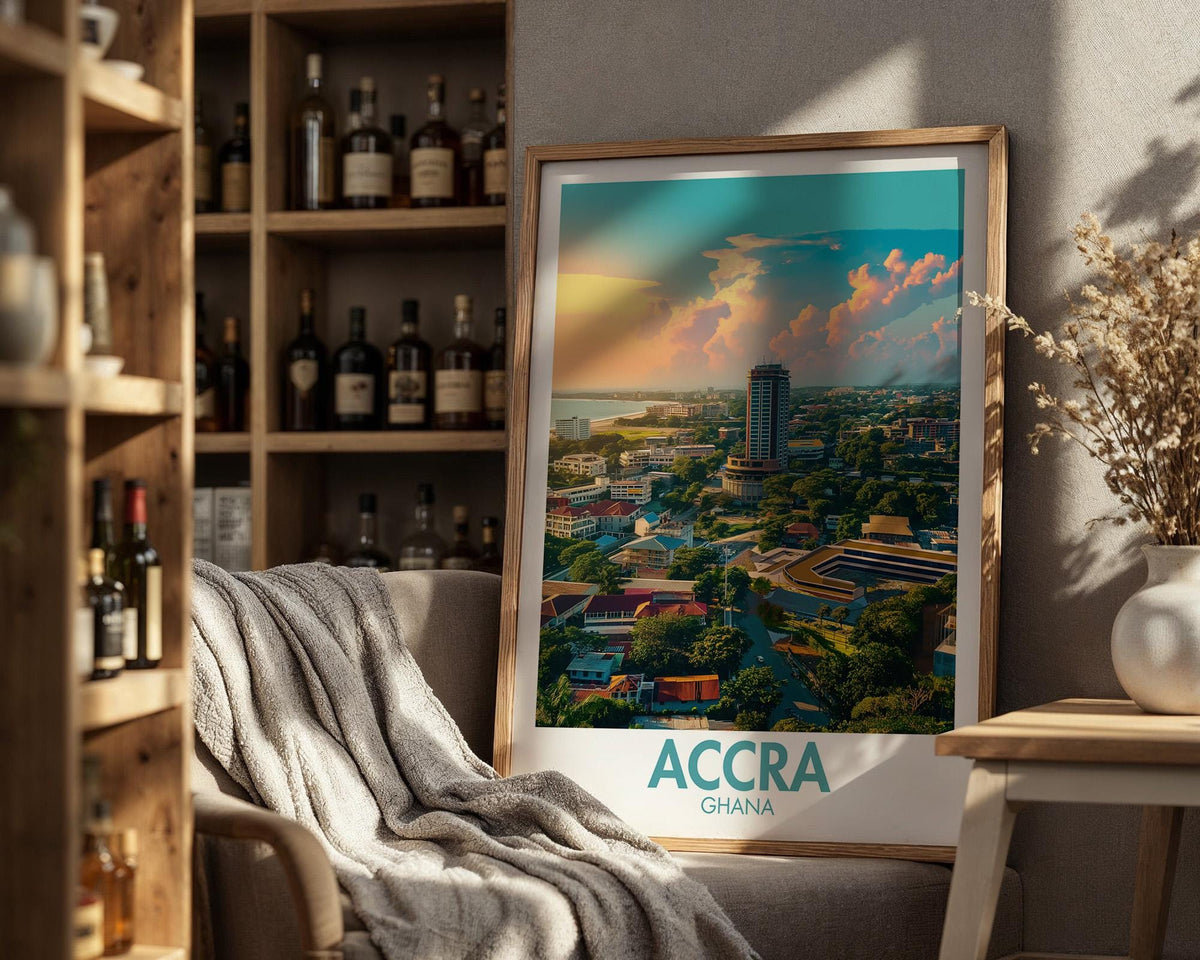 Accra Poster - WanderWall