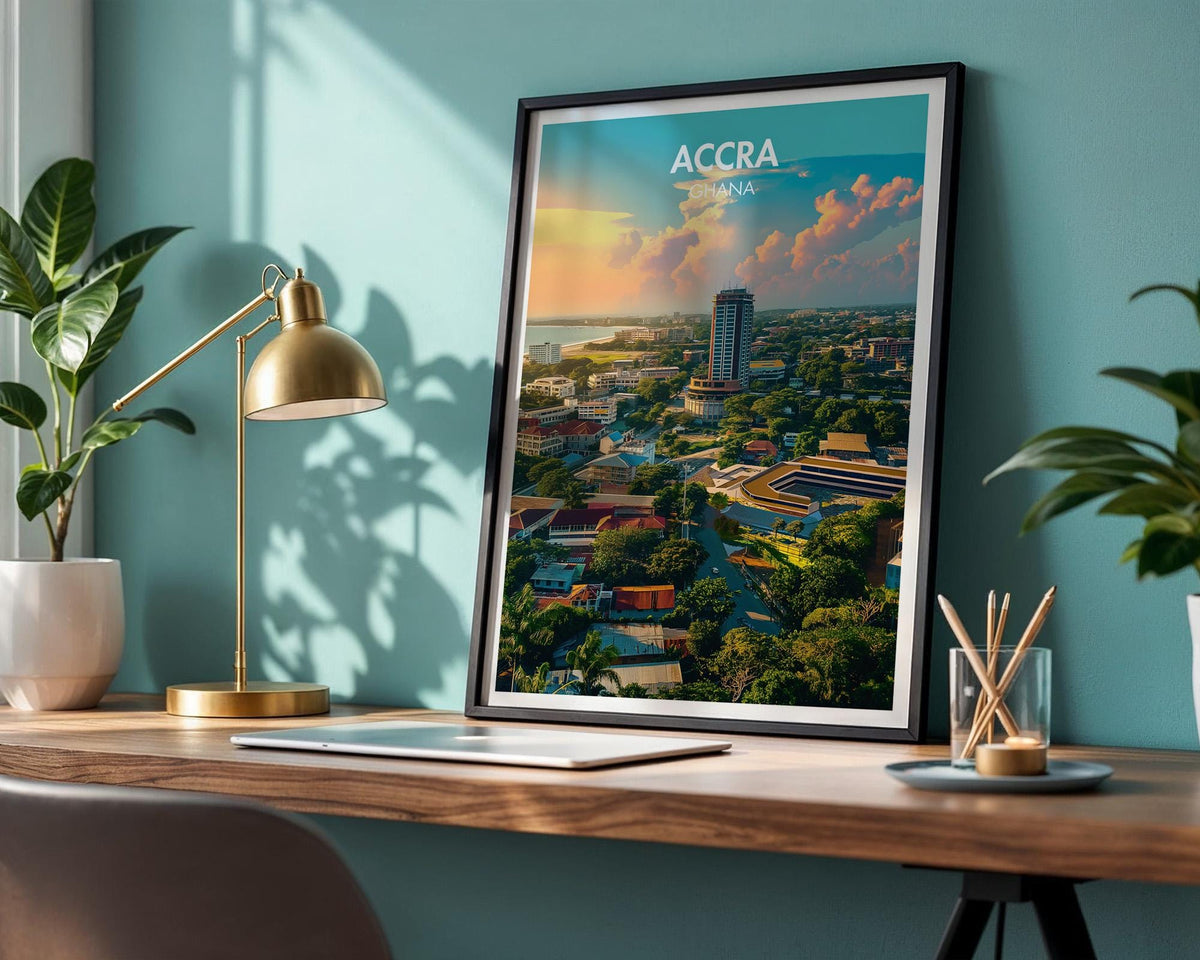 Accra Poster - WanderWall