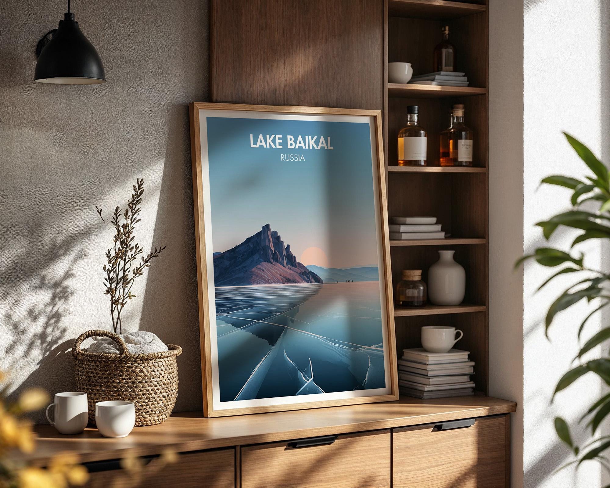 Lake Baikal Poster