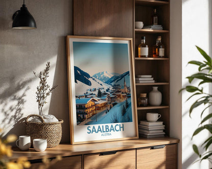 Saalbach Poster