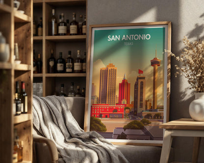 San Antonio Poster