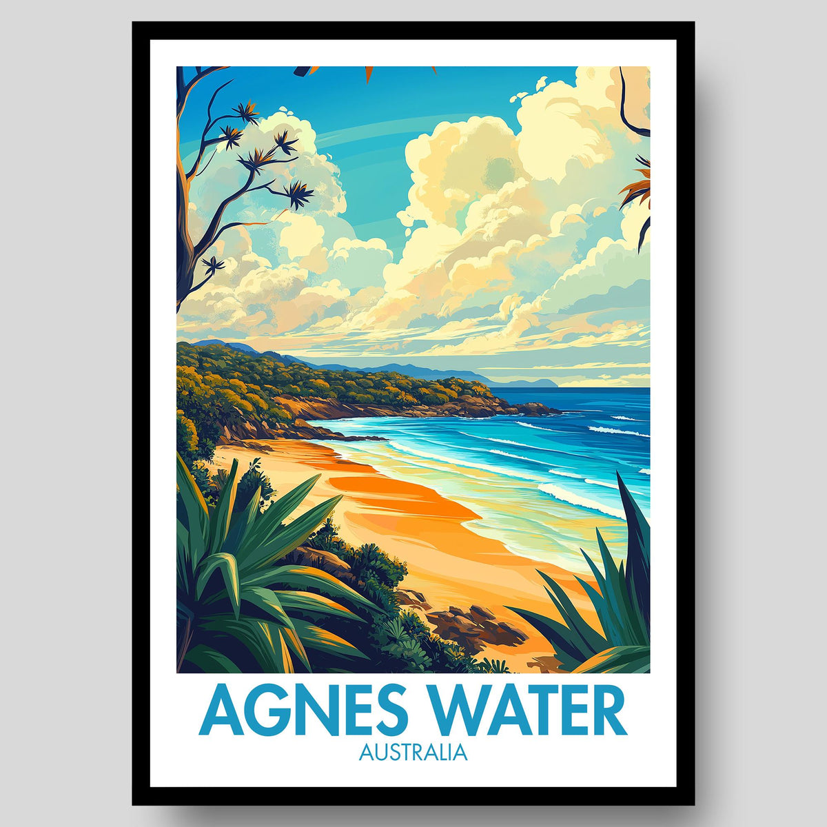 Agnes Water Poster - WanderWall