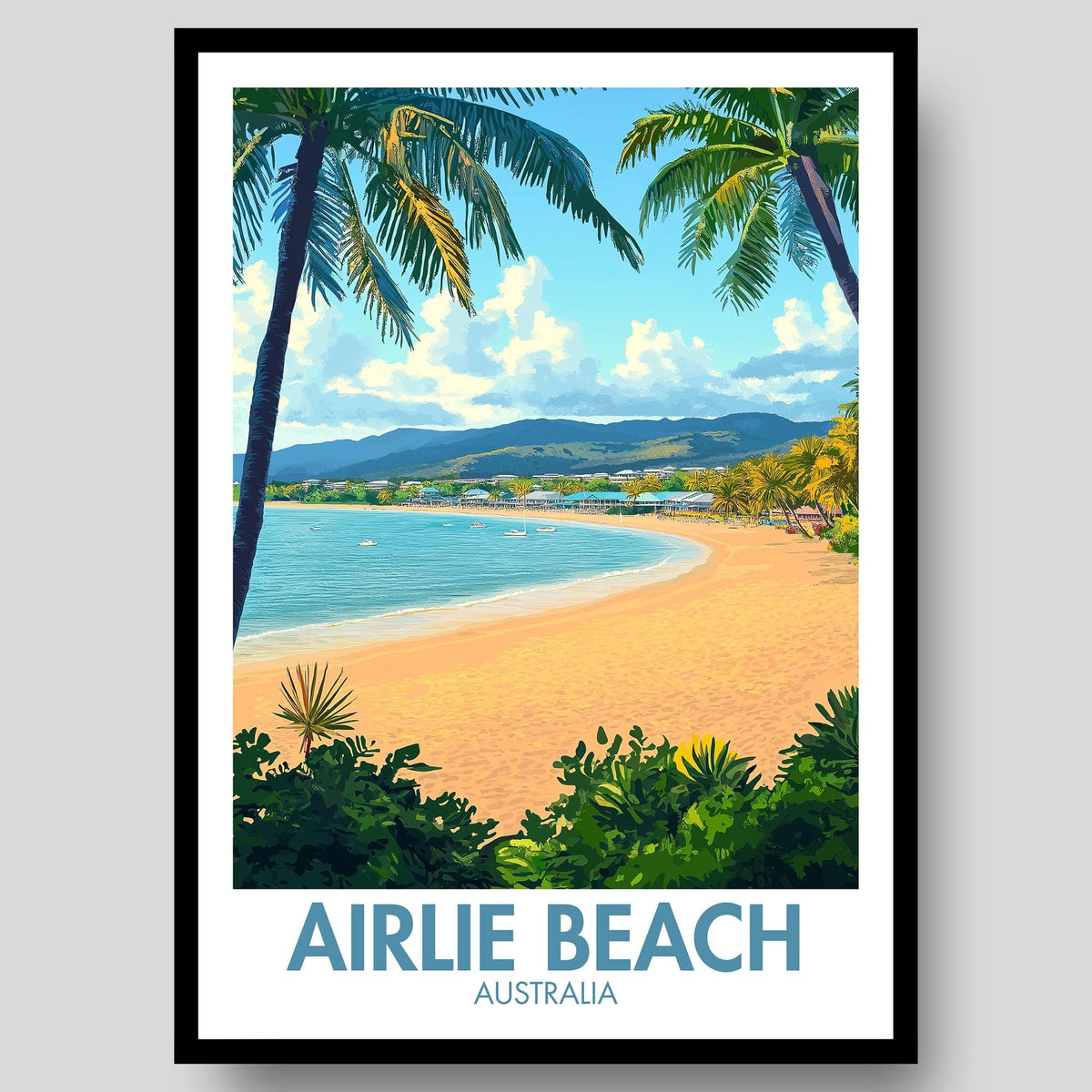 Airlie Beach Poster - WanderWall
