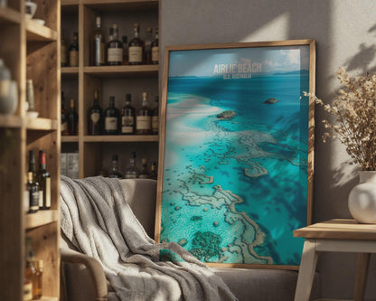 Airlie Beach QLD Australia Art Print Coastal Scenic Wall Art - WanderWall