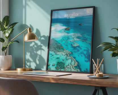 Airlie Beach QLD Australia Art Print Coastal Scenic Wall Art - WanderWall