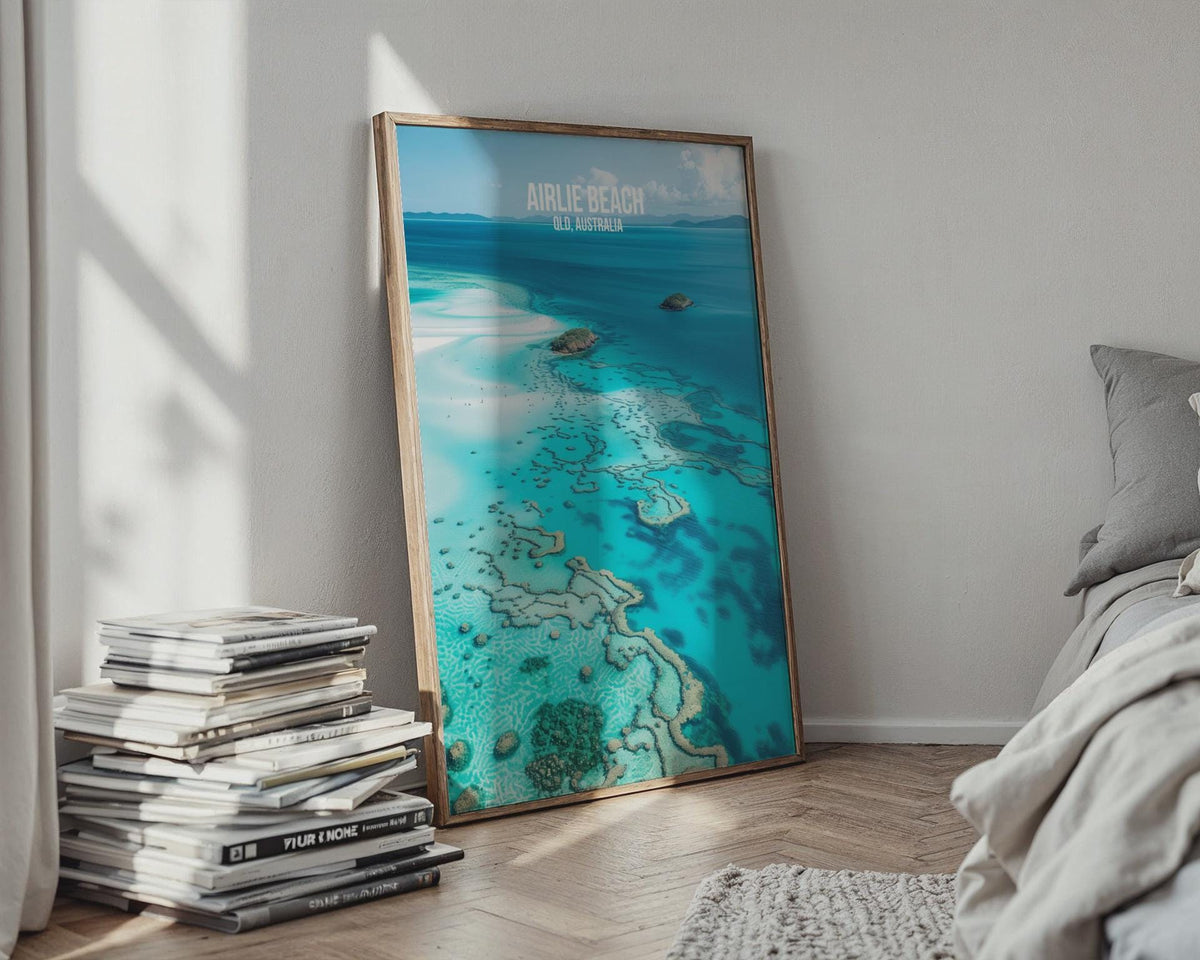 Airlie Beach QLD Australia Art Print Coastal Scenic Wall Art - WanderWall