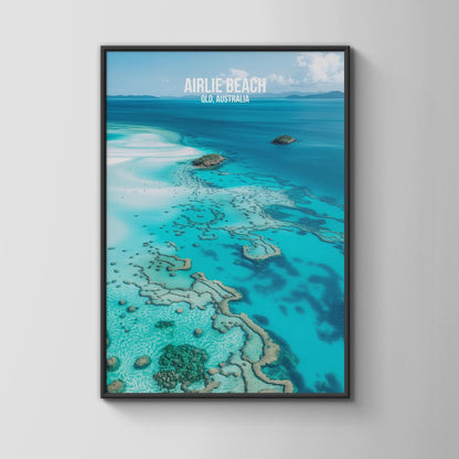 Airlie Beach QLD Australia Art Print Coastal Scenic Wall Art - WanderWall