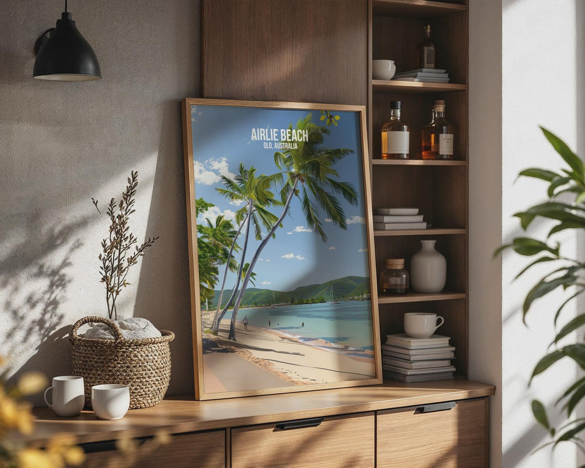Airlie Beach QLD Australia Art Print Poster Wall Art - WanderWall
