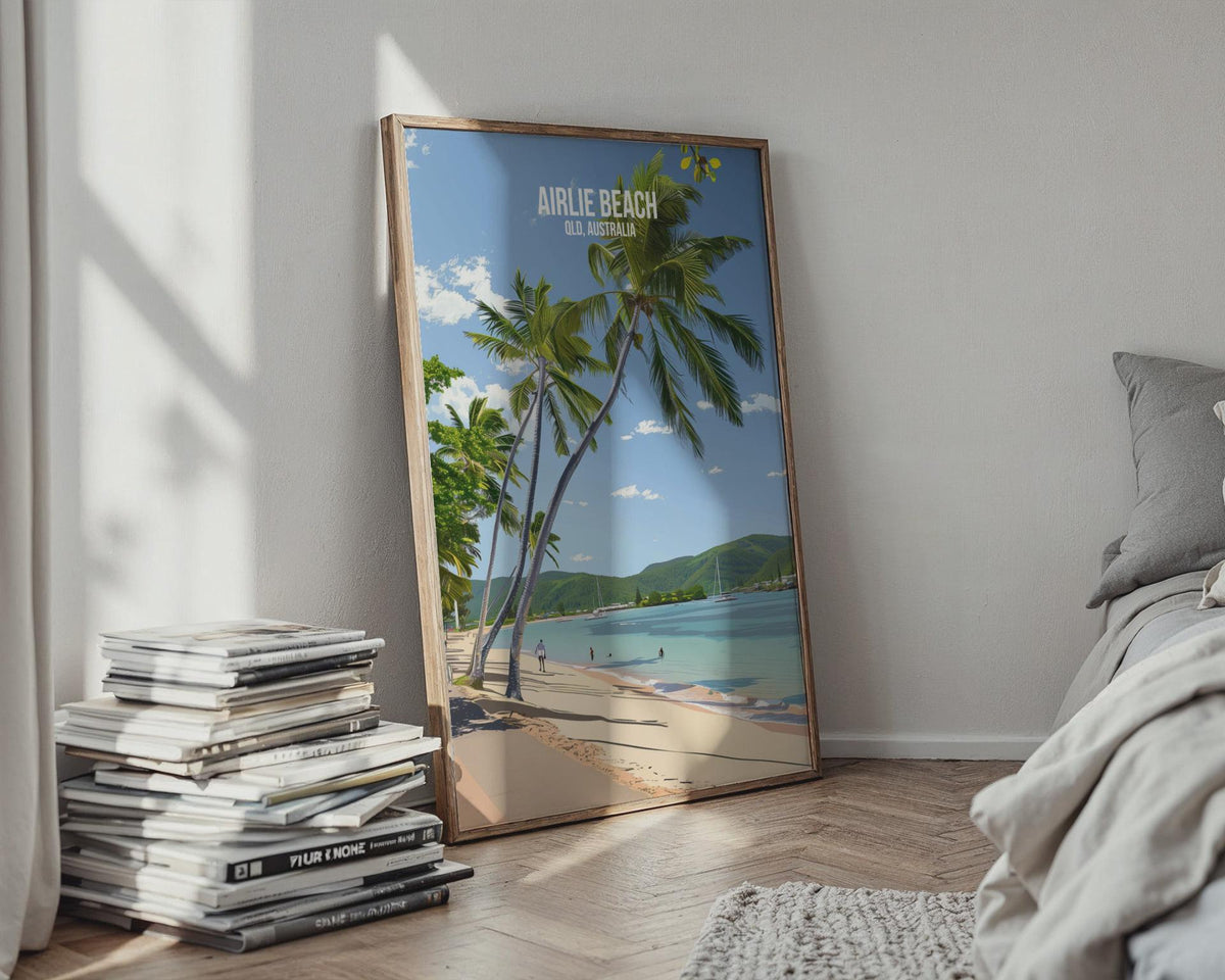 Airlie Beach QLD Australia Art Print Poster Wall Art - WanderWall
